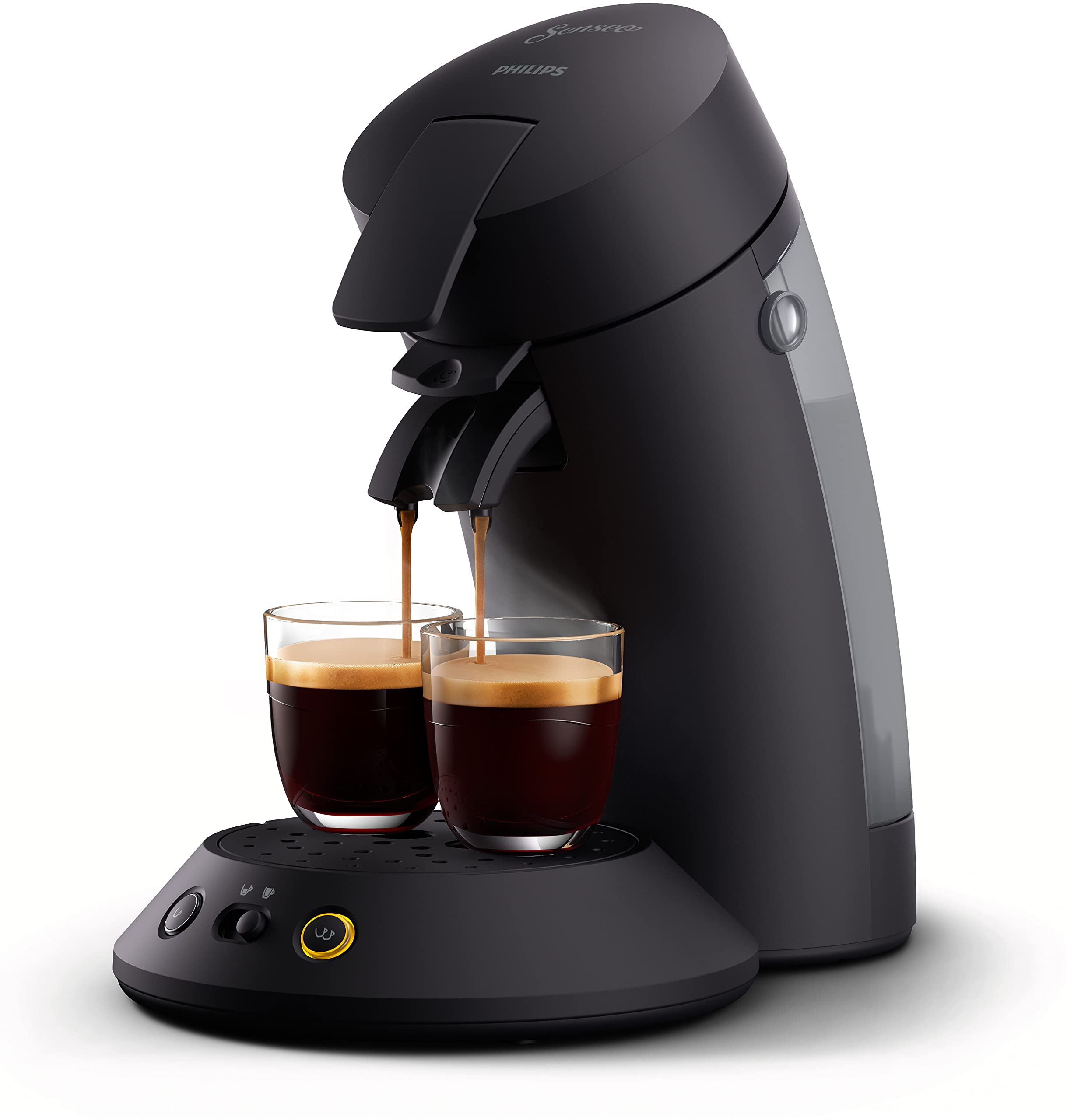 Philips SENSEO Cafetière à Dosettes Noir CSA210/22